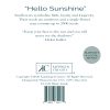 Greeting Card "Hello Sunshine" - Image 3